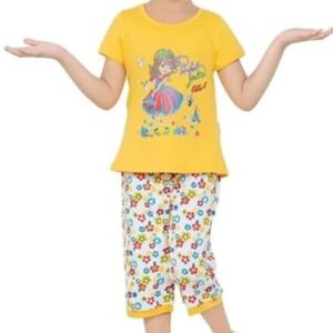 NewLadiesZone Girls Cotton Printed Nightwear t Shirt